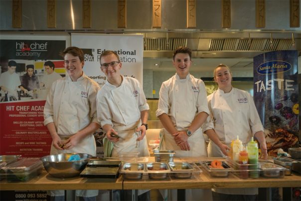 Sushi rolling student competition