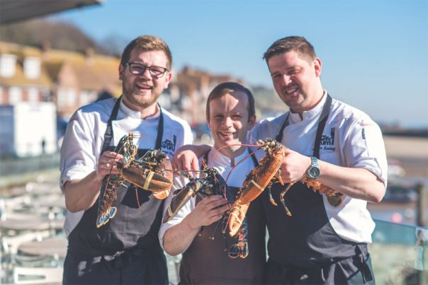 Three chefs