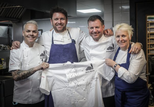 Simon Wood, James Martin, Andrew Nutter, Lisa Goodwin-Allen